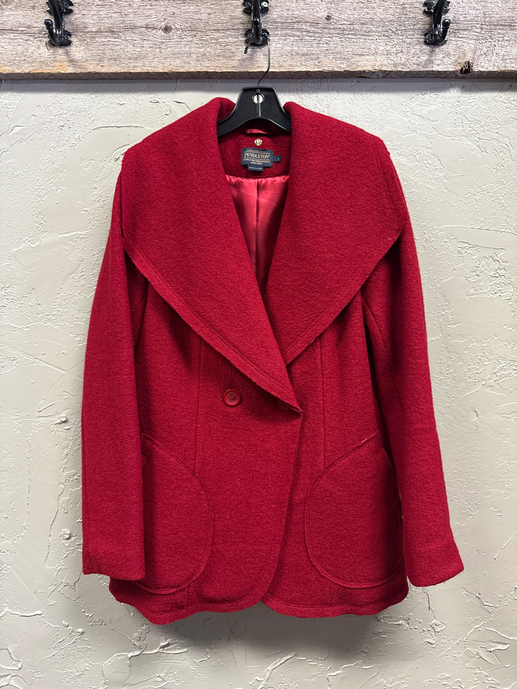 PENDLETON WIDE COLLAR COAT