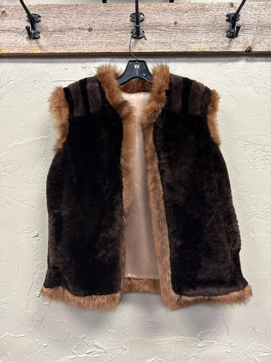 VTG SHEARLING VEST