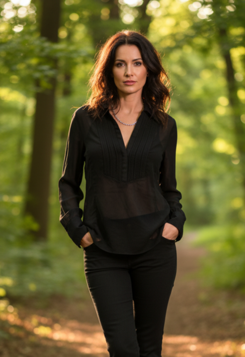 ANN TAYLOR TAILORED BLOUSE