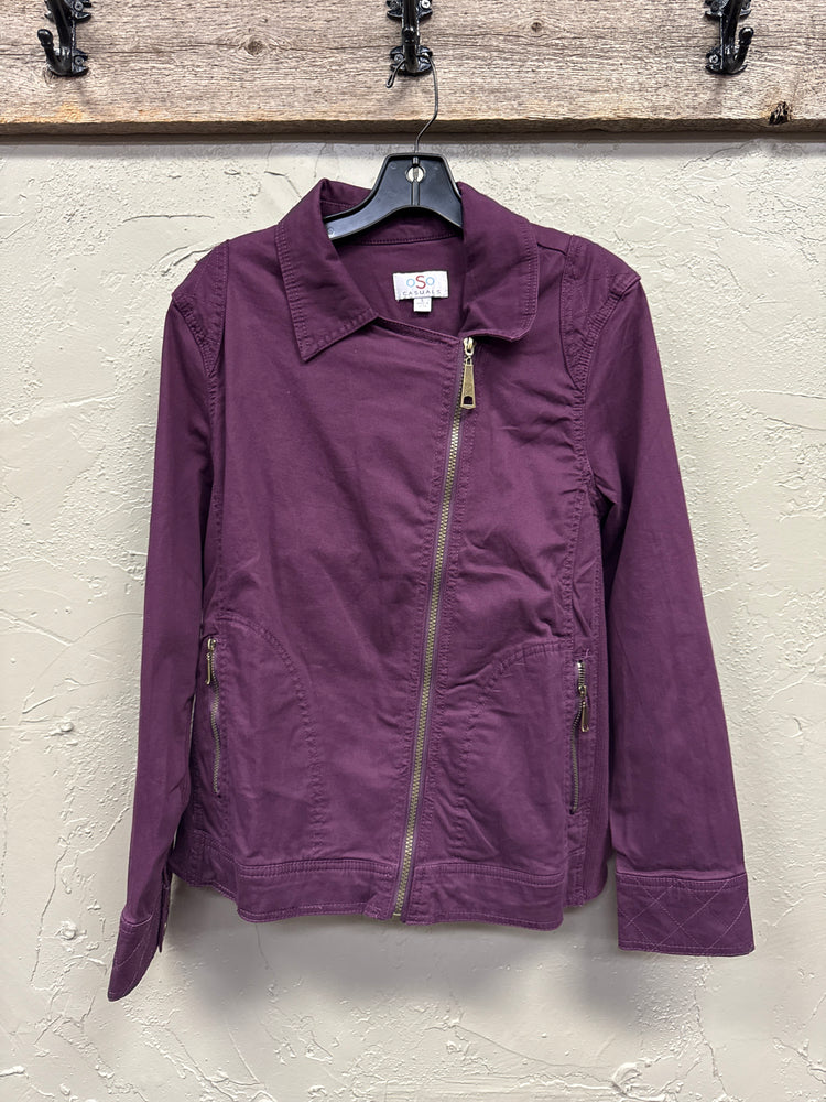 OSO CASUALS COTTON MOTO JACKETS