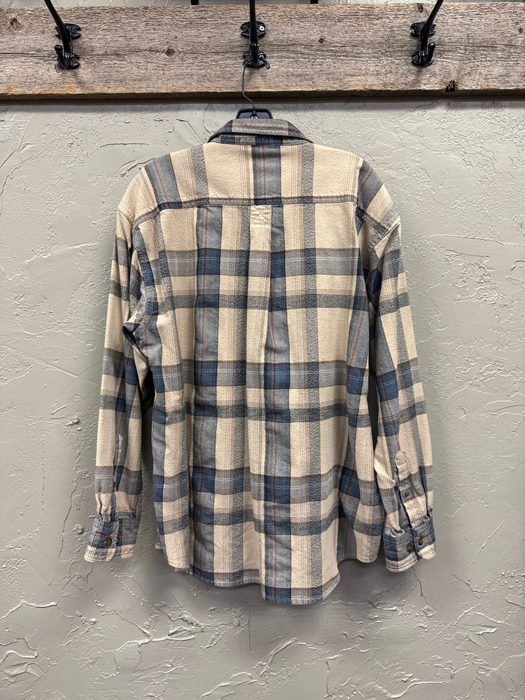 PLAID BUTTON UP SHIRT