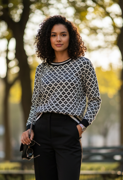 MAGASCHONI CREW NECK SWEATER (org$348)