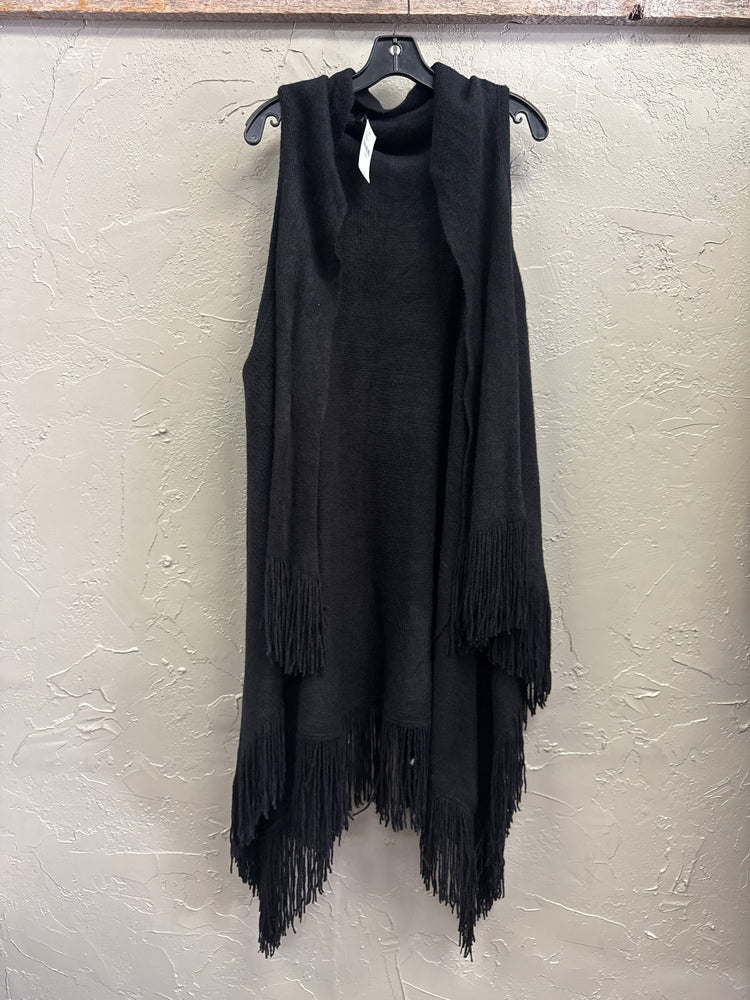 NWT LANE BRYANT FRINGE VEST (org$60)