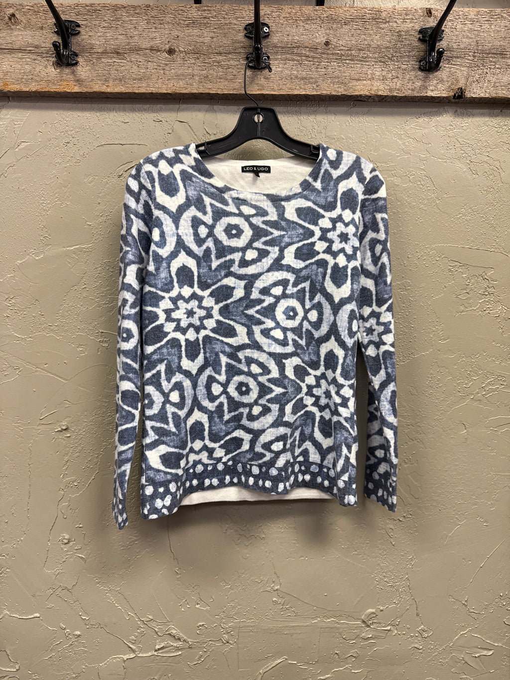 LEO & UGO CREW NECK SWEATER (org$225)