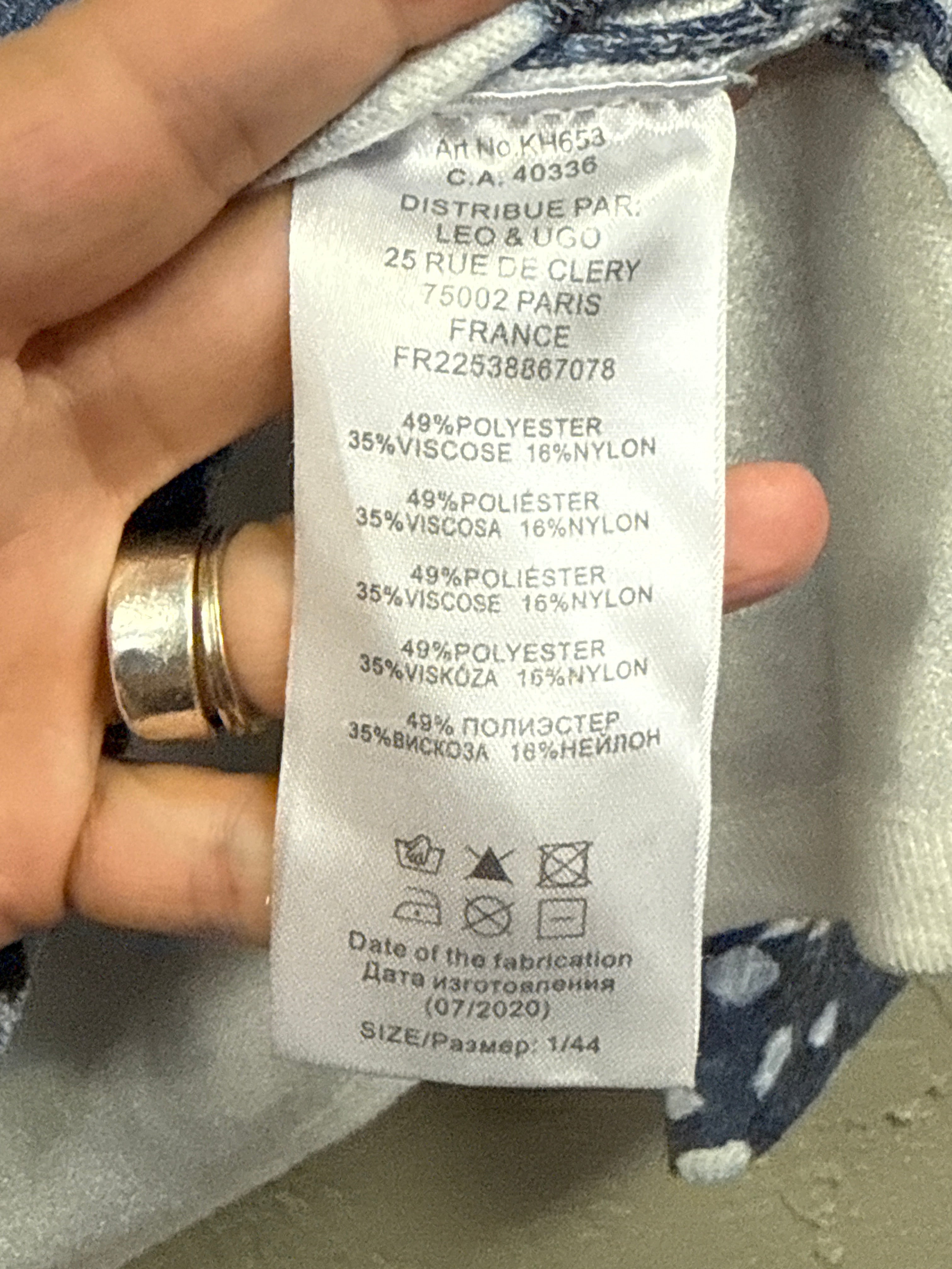 LEO & UGO CREW NECK SWEATER (org$225)