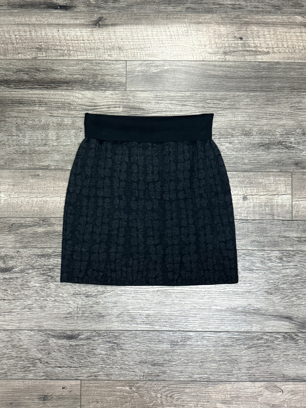 *EF COBBLESTONE WOOL MINI SKIRT
