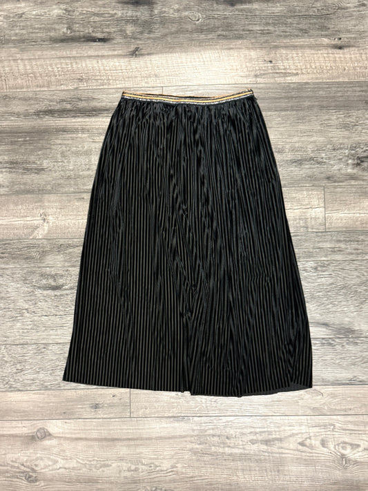 NWT MYSTREE VELVET MIDI SKIRT