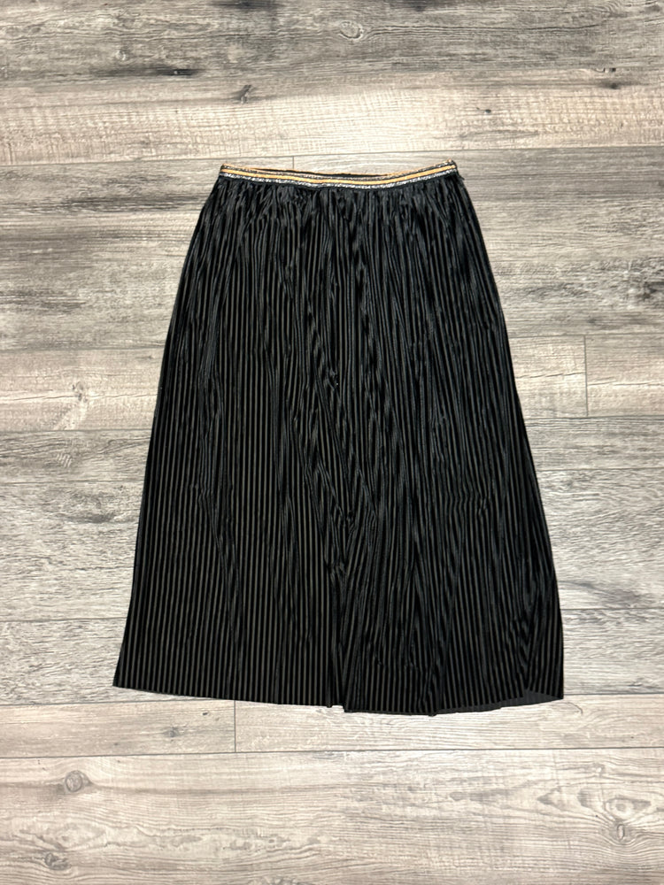 NWT MYSTREE VELVET MIDI SKIRT