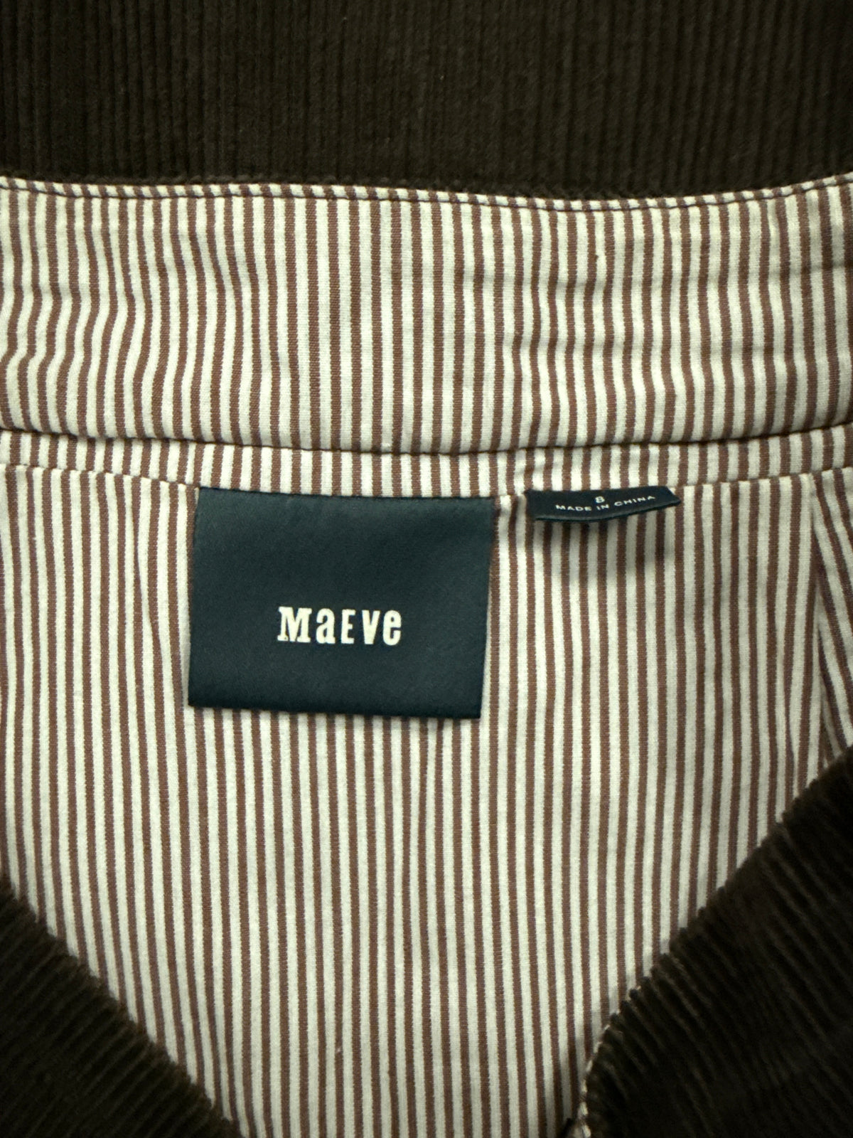 Maeve Corduroy Skirt (org$98)