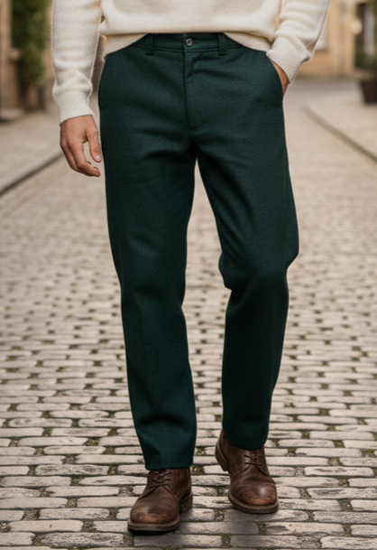 CODET WOOL BLEND PANTS