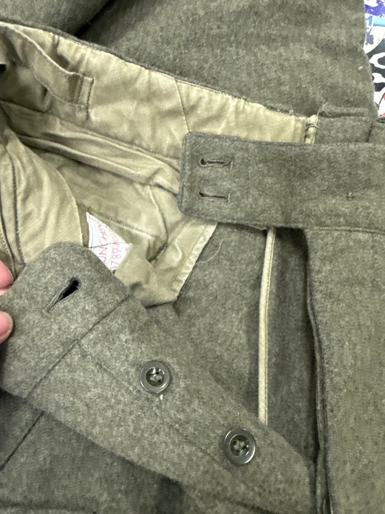 VTG ‘65 GERMAN MILITARY WOOL CARGOS