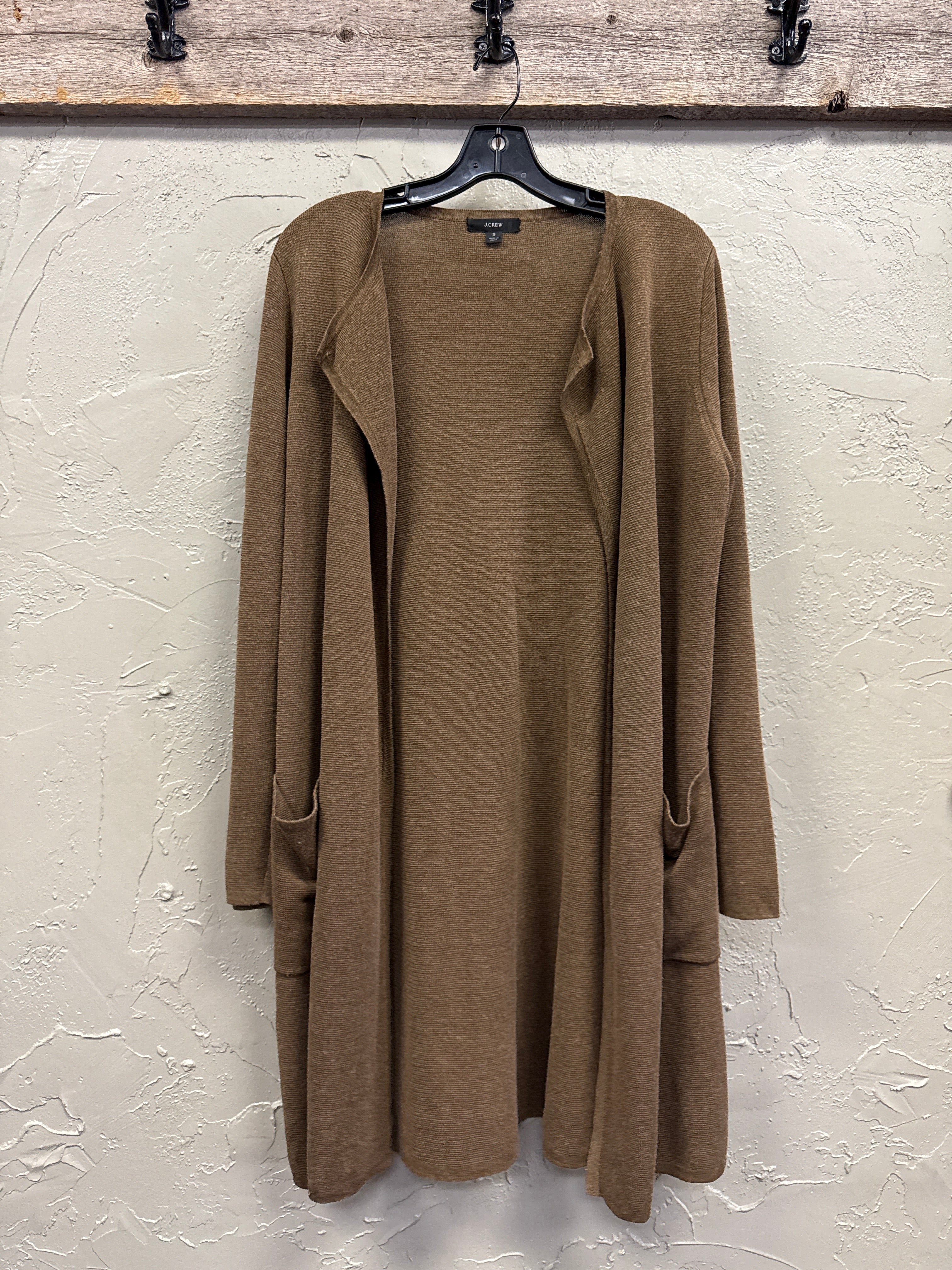 J CREW COLLARLESS CARDIGAN (org$148)