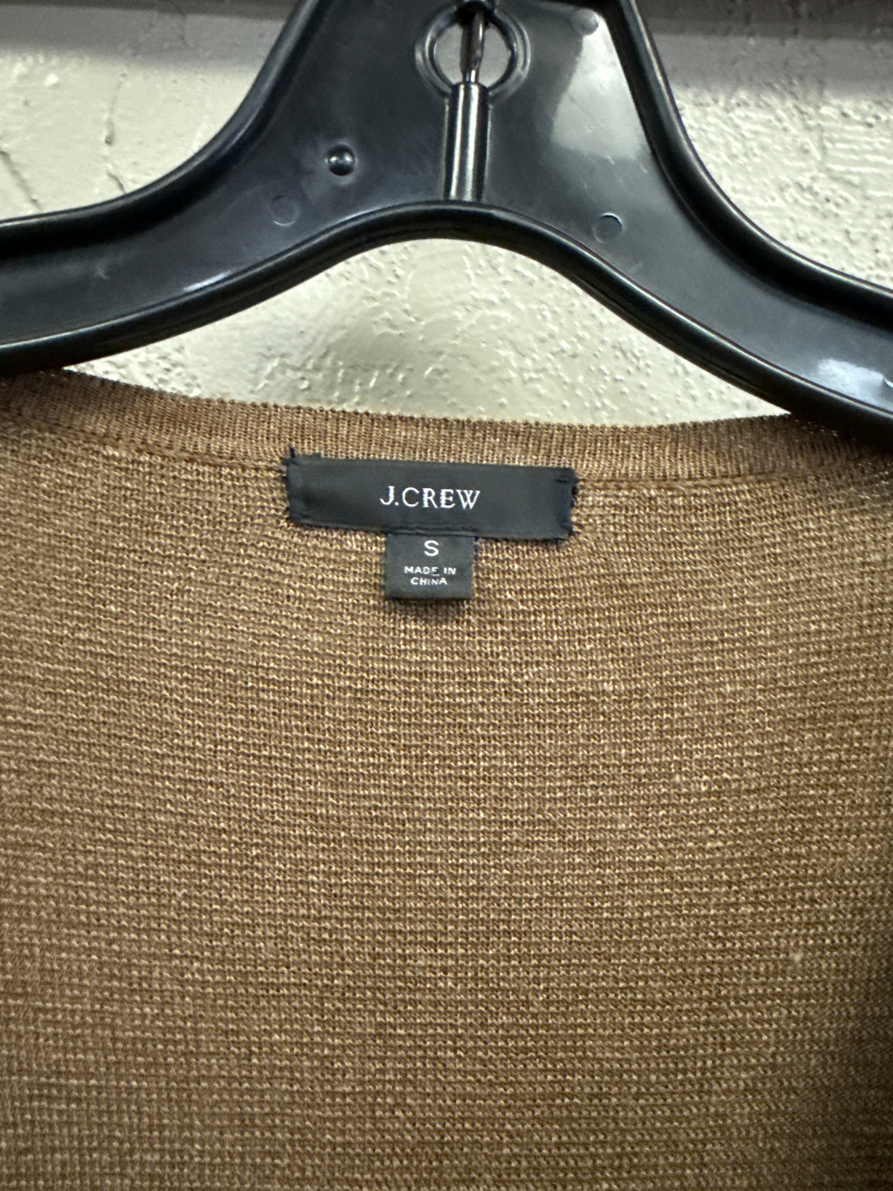 J CREW COLLARLESS CARDIGAN (org$148)