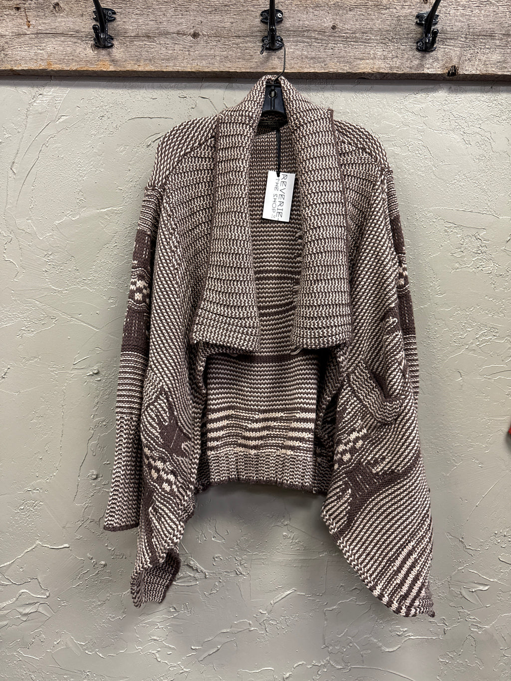 NWT LOVE STITCH OPEN CARDI