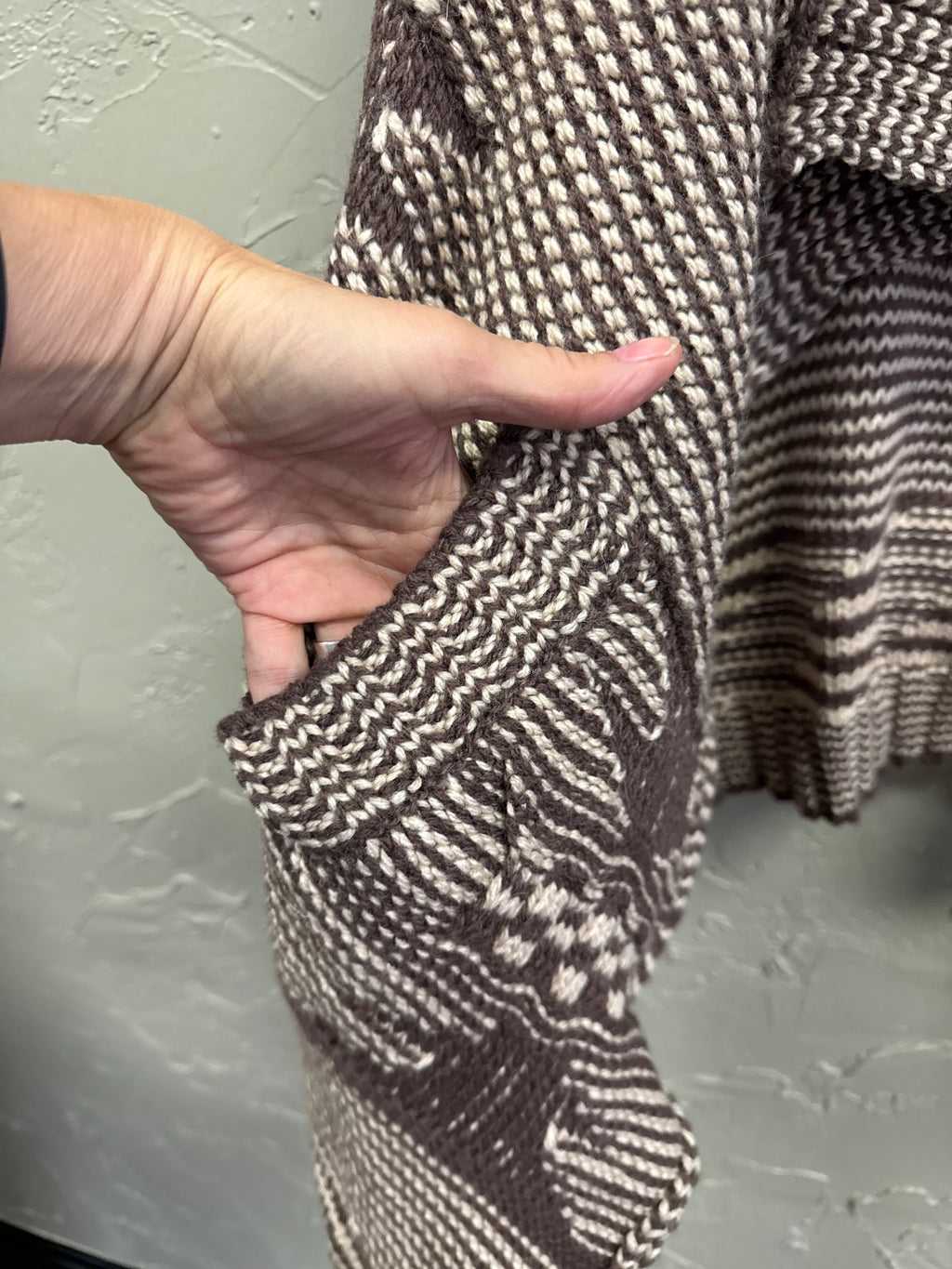 NWT LOVE STITCH OPEN CARDI