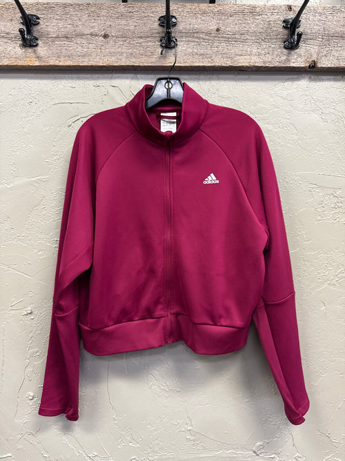 ADIDAS CROP FULL ZIP JACKET
