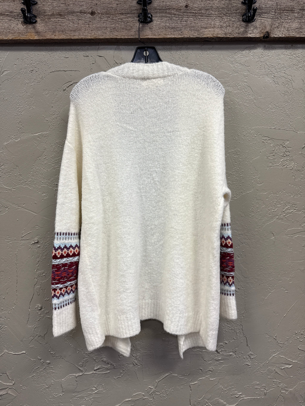 ADORA SLEEVE DETAIL OPEN CARDIGAN