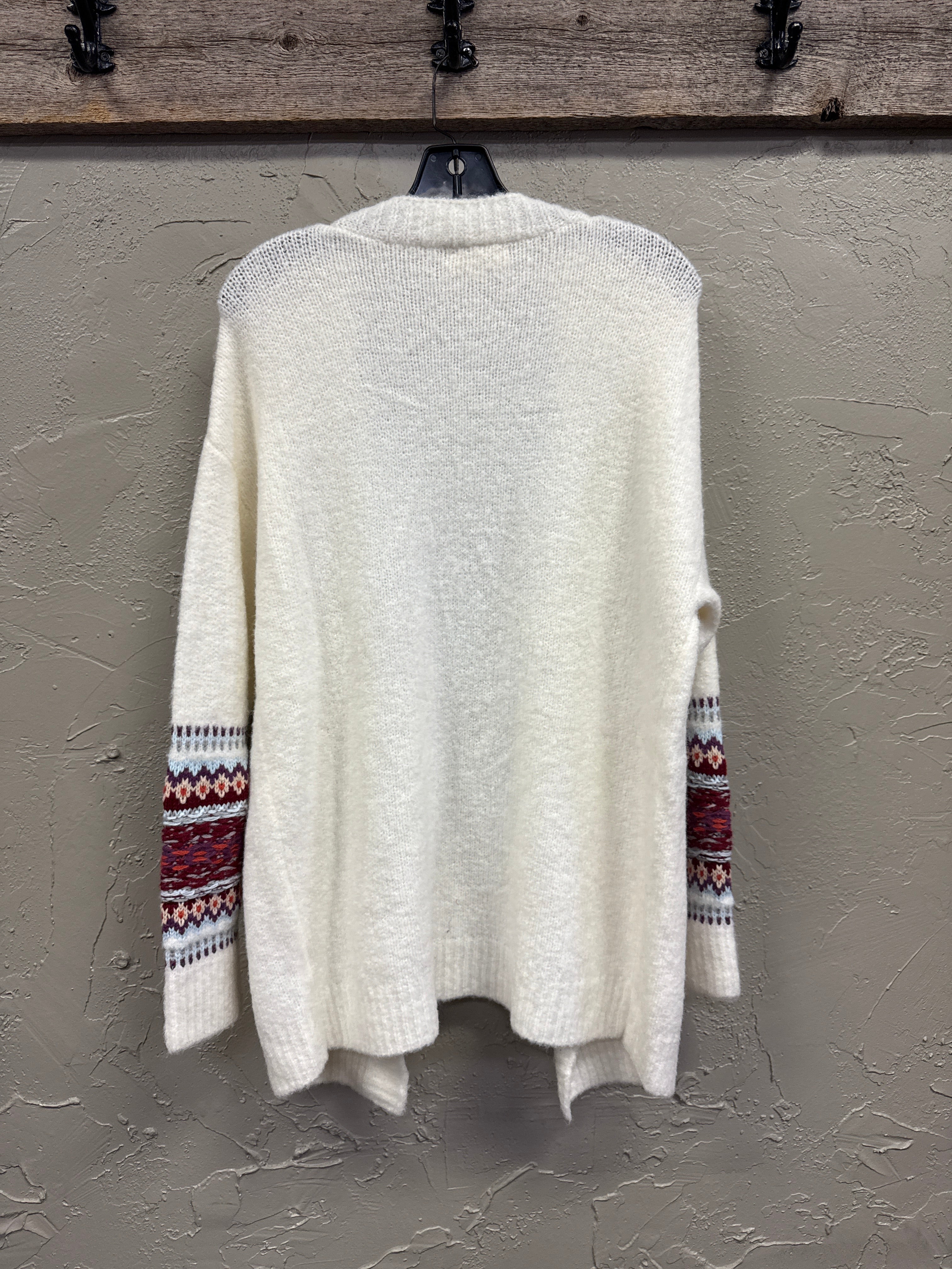 ADORA SLEEVE DETAIL OPEN CARDIGAN