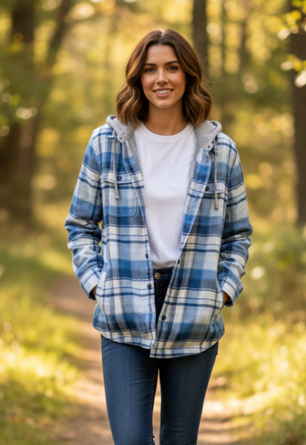 NWT LL BEAN FLEECE LINED SHACKET (org$89)