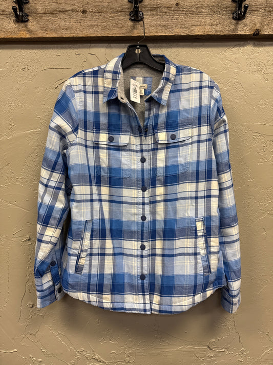 NWT LL BEAN FLEECE LINED SHACKET (org$89)