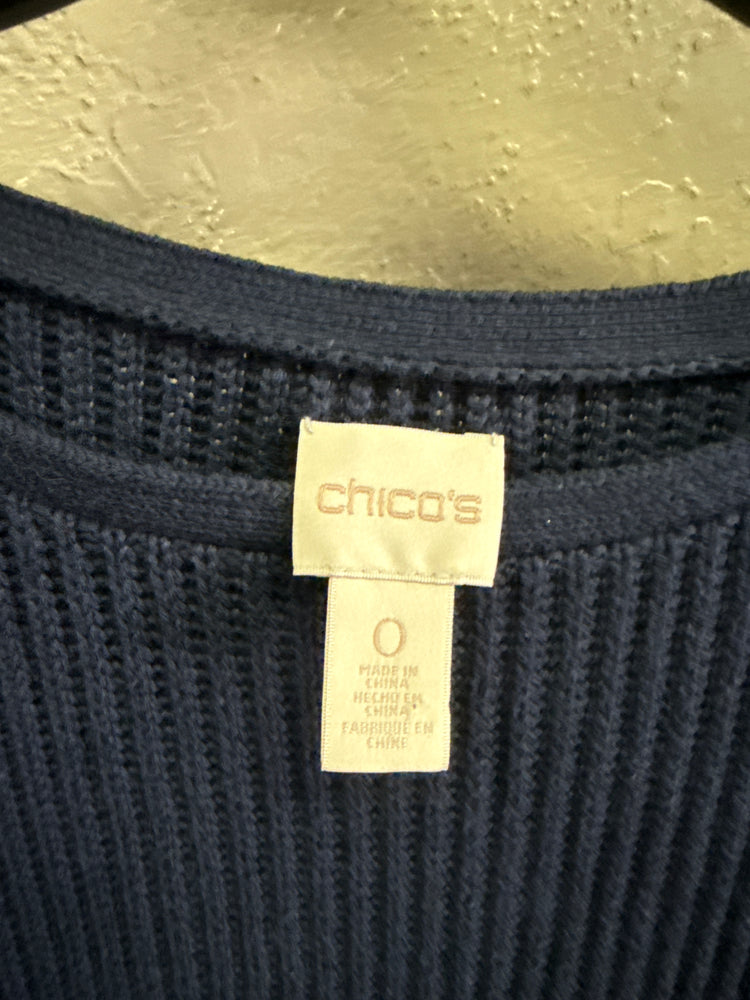 CHICOS DOLMAN SLEEVE SWEATER