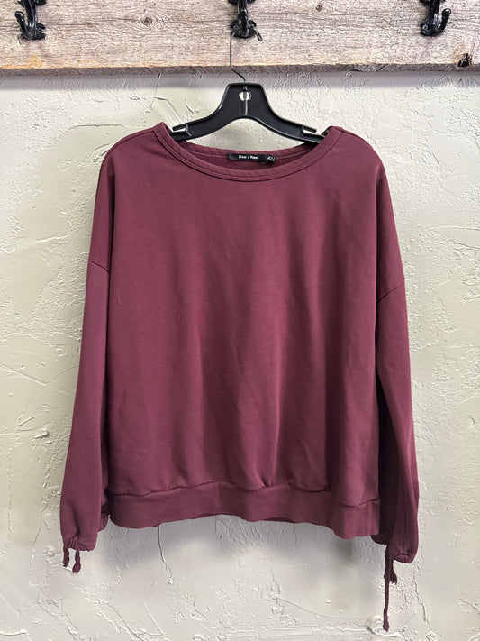 DOE & RAE WRIST DETAIL PULLOVER