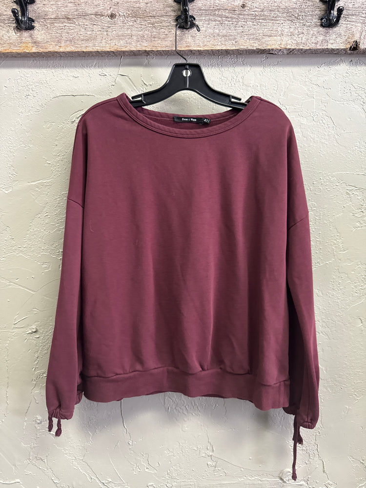 DOE & RAE WRIST DETAIL PULLOVER