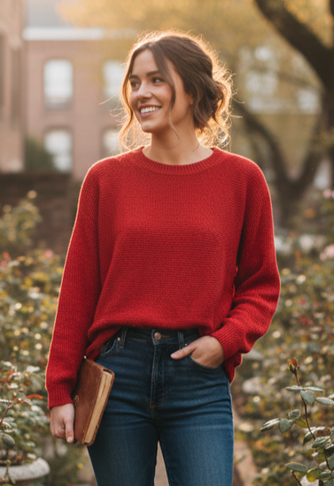 MIRACLE LOOSE KNIT SWEATER