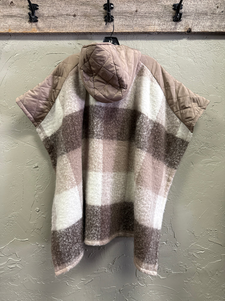 HOODED PONCHO