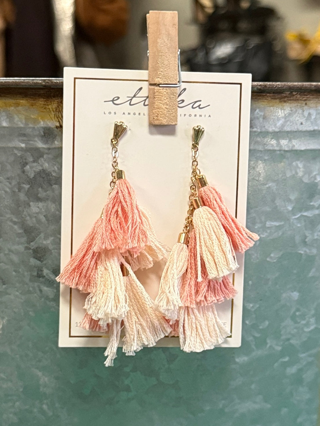NWT TASSEL EARRINGS