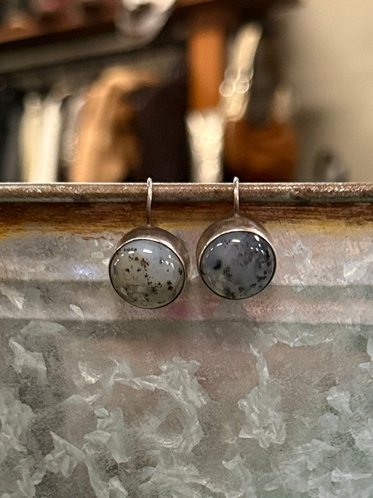MOSS AGATE EARRINGS