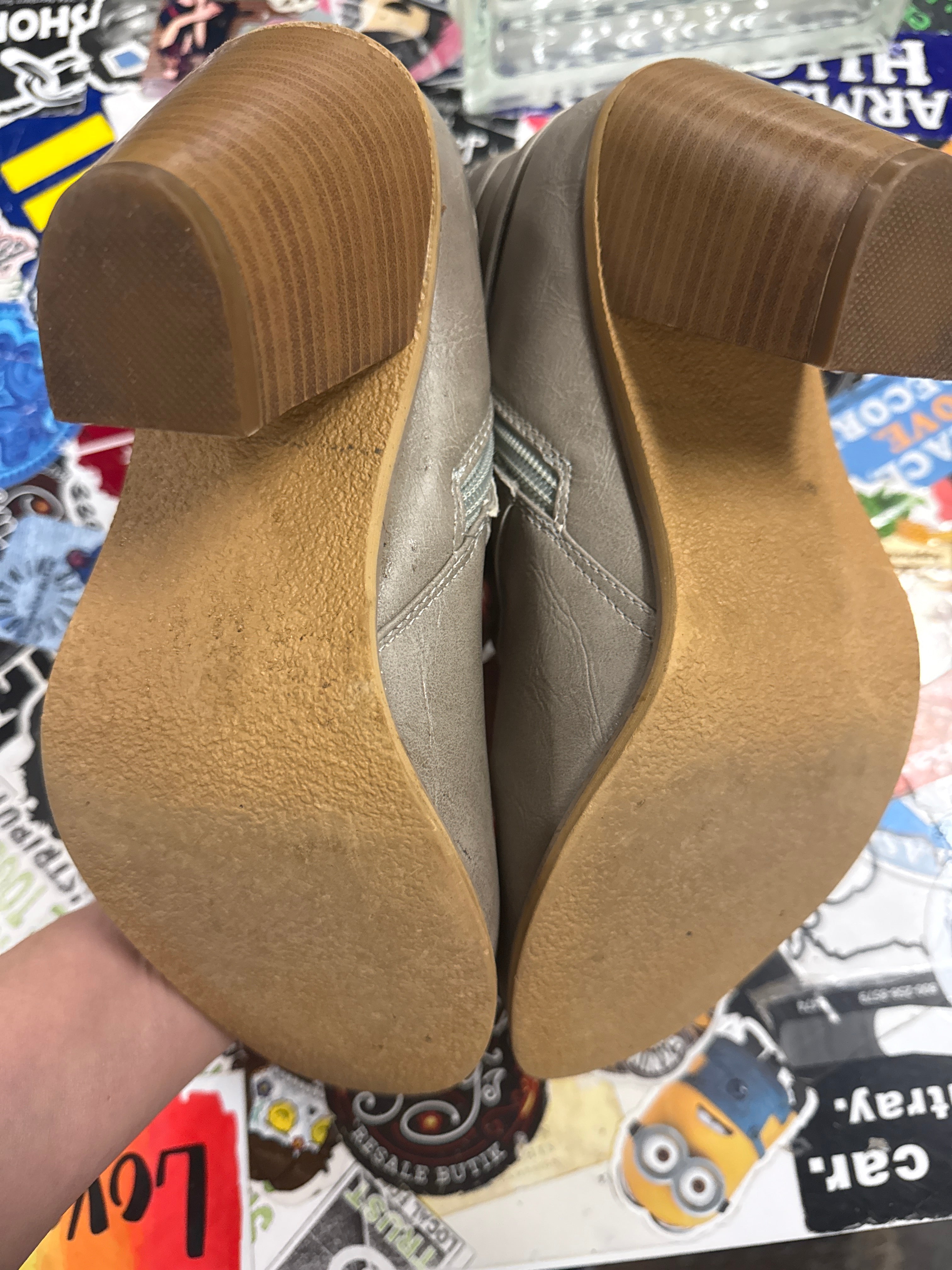 JG FAUX LEATHER BOOTIE