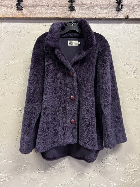 HABITAT FAUX SHERPA COAT (org$145)