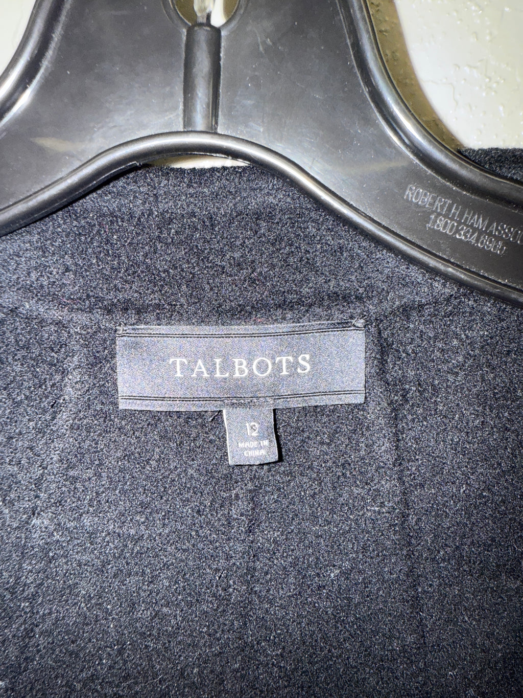 TALBOTS WOOL BLEND JACKET