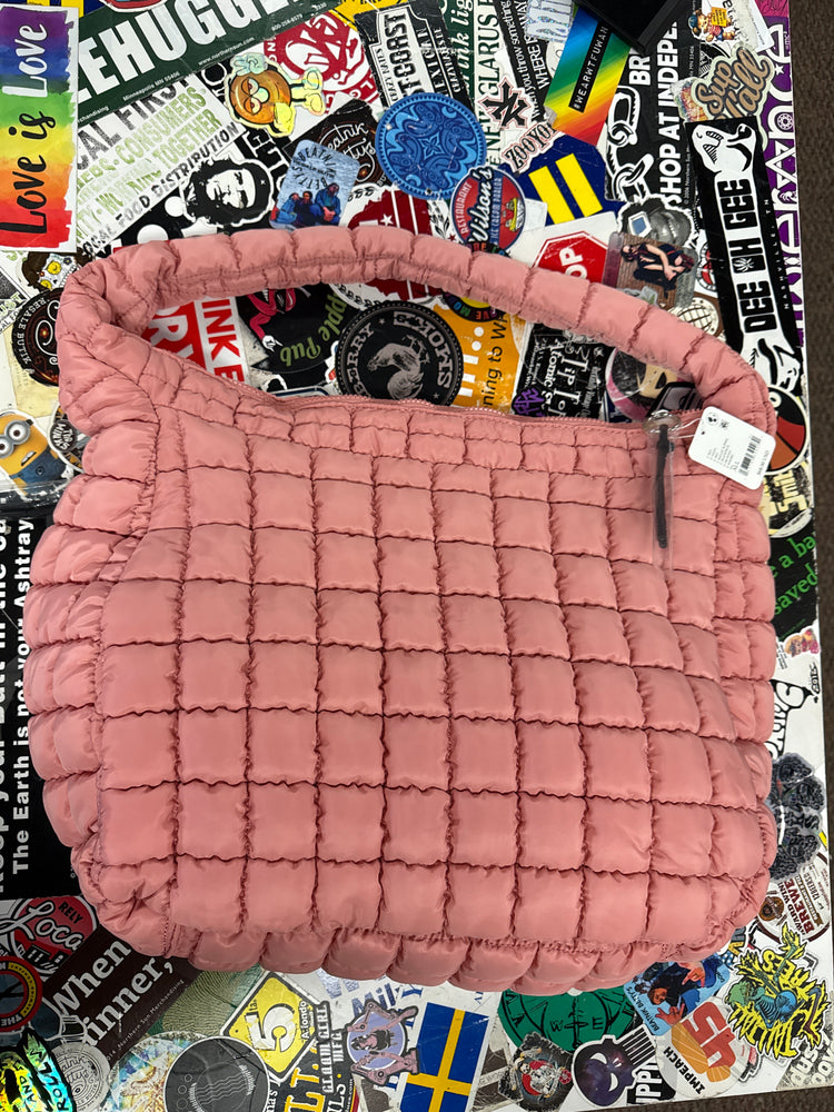 NWT FREE PEOPLE QUILTED TOTE (org$68)
