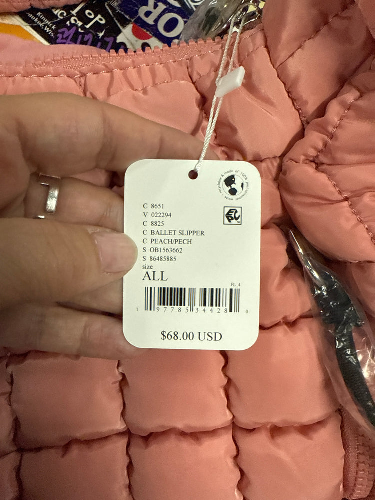 NWT FREE PEOPLE QUILTED TOTE (org$68)