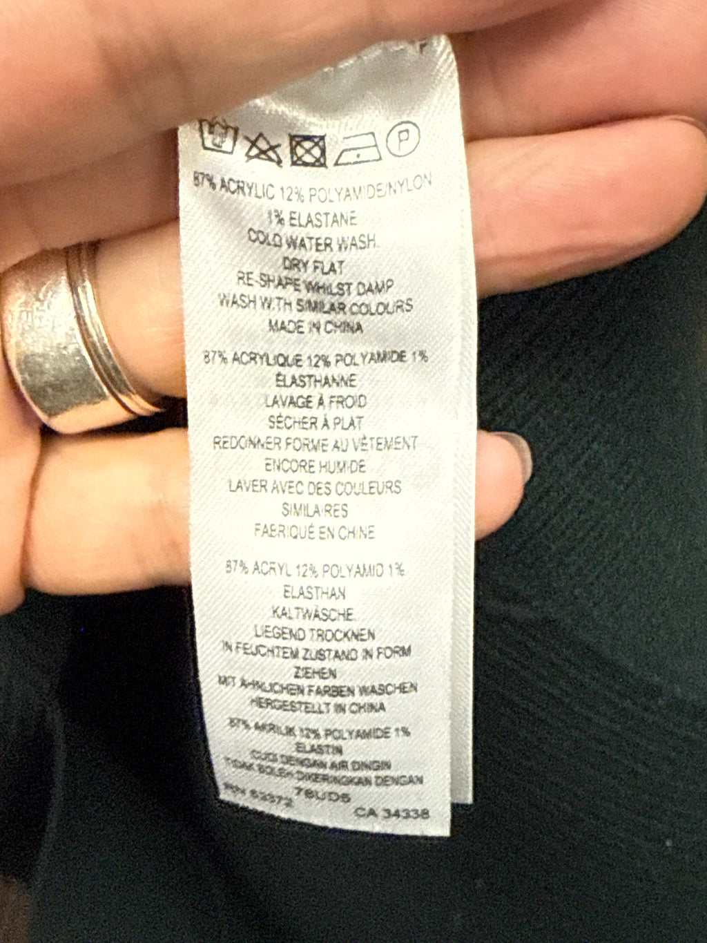 FRENCH CONNECTION T-NECK SWEATER