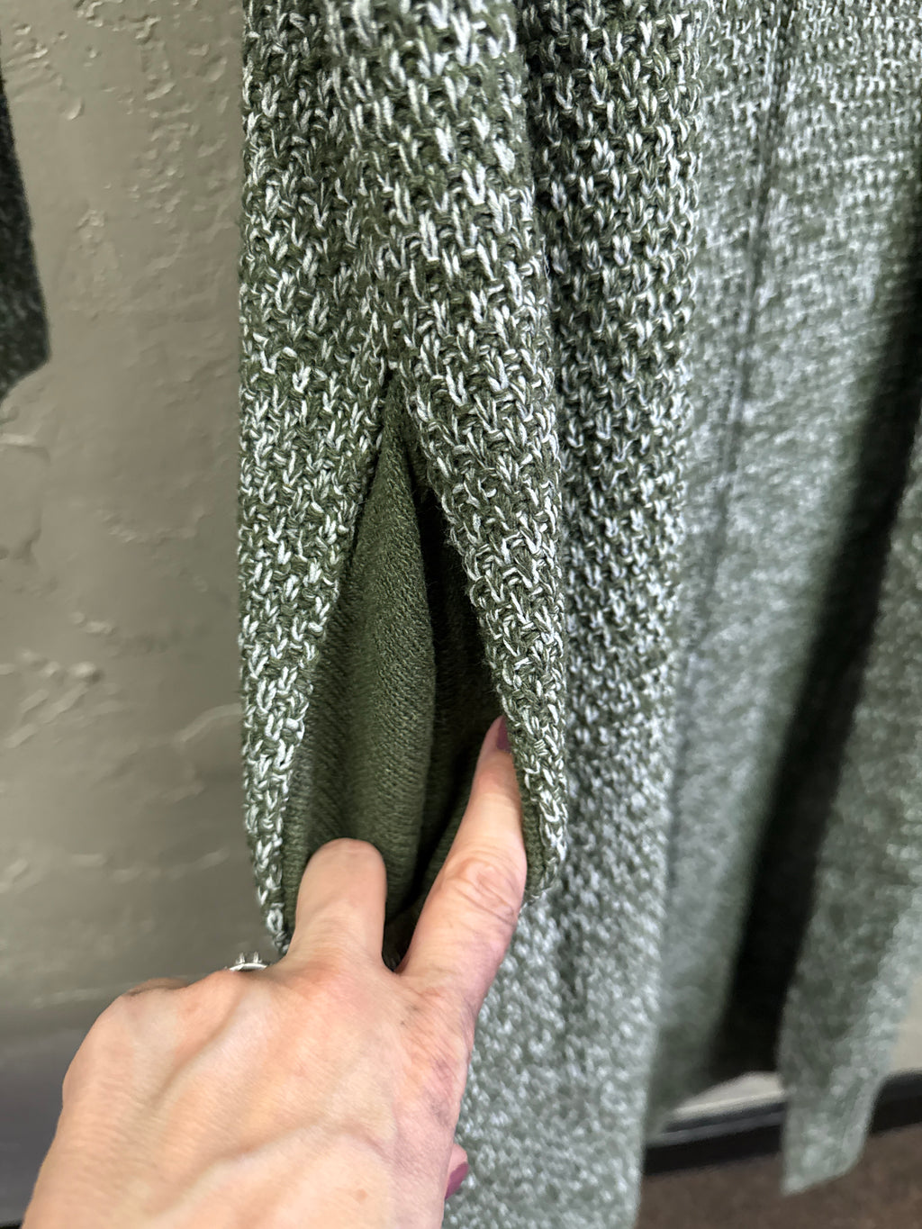 LONG OPEN CARDIGAN