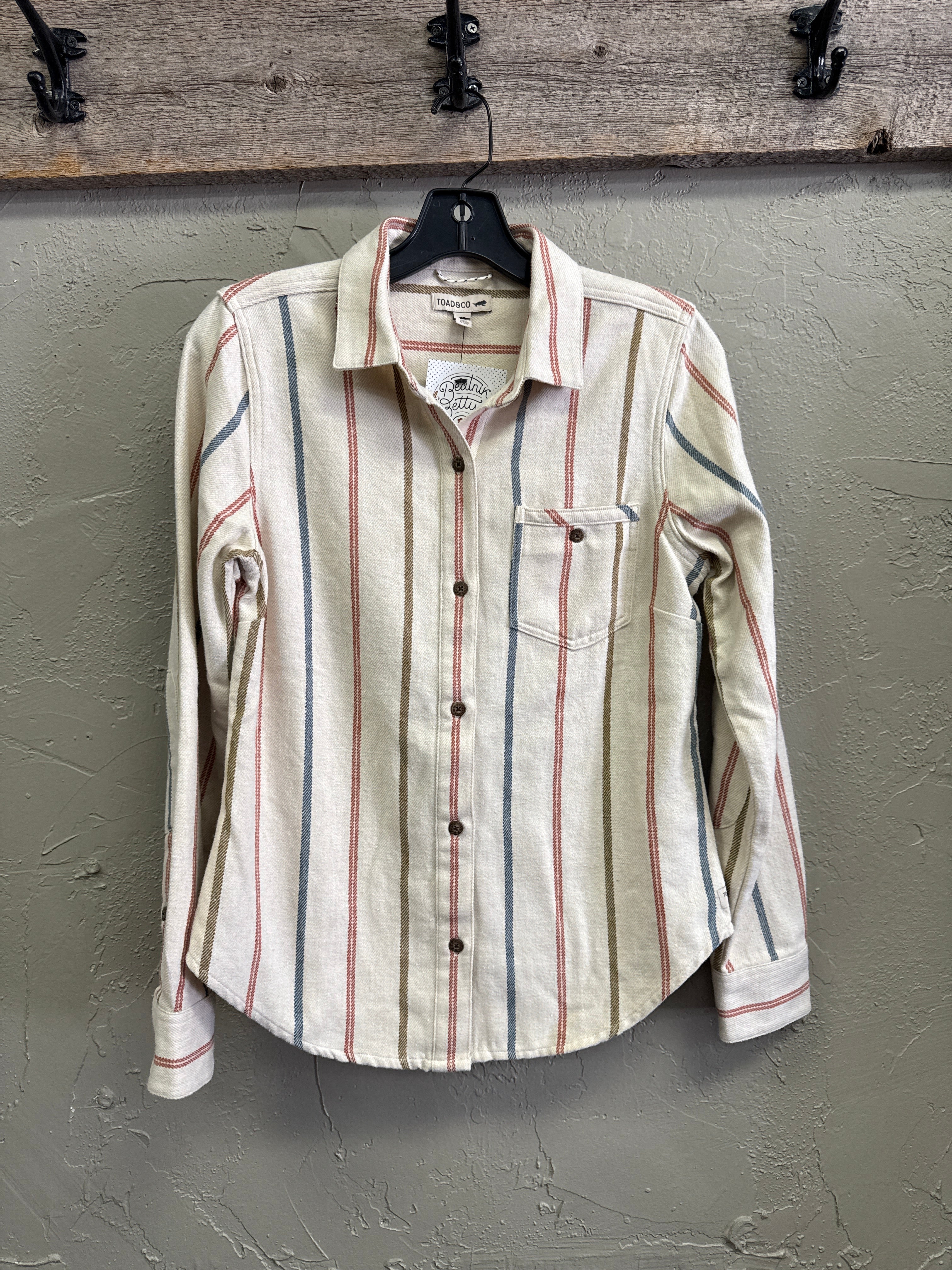 TOAD&CO FLANNEL SHIRT (org$85)