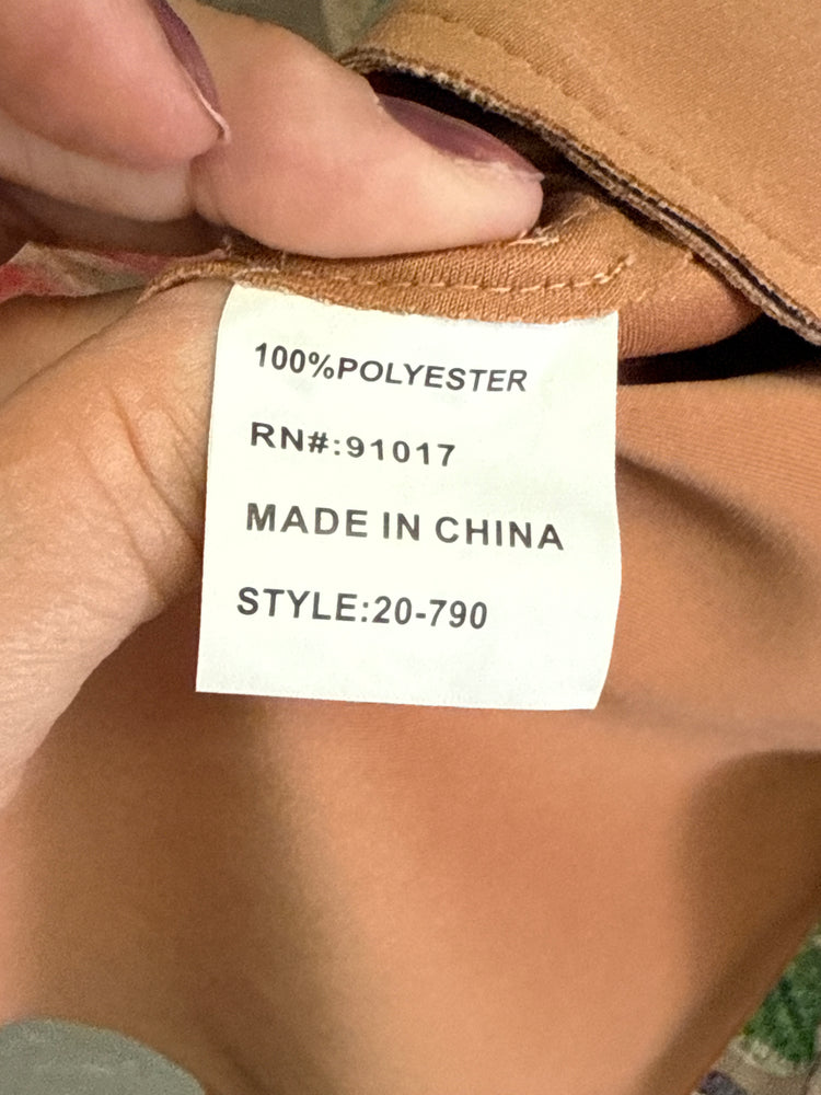NWT SOLITAIRE FLORAL VEST (org$158)