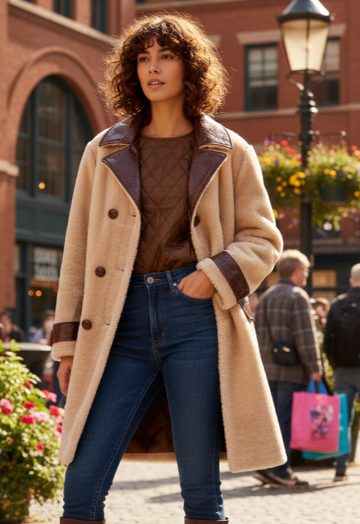 VTG TEDDY BEAR COAT