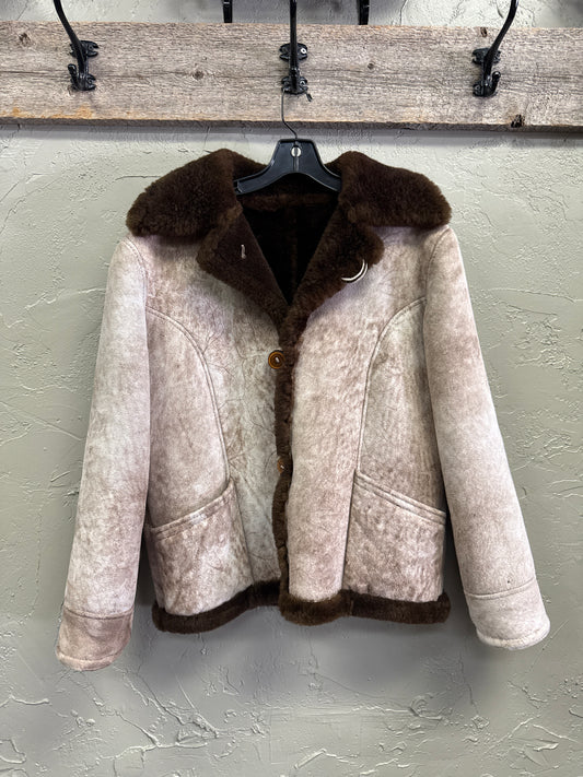 VINTAGE SHEARLING COAT