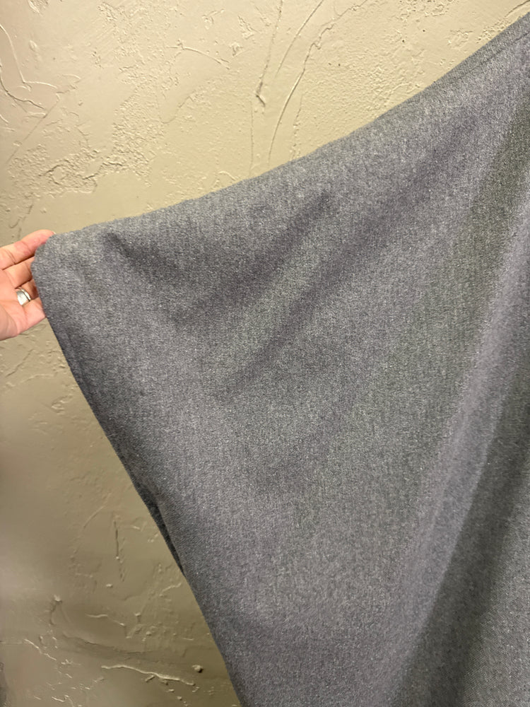 WOOL BUTTON FRONT CAPE