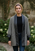 Vtg 80s Capri Open-Front Coat