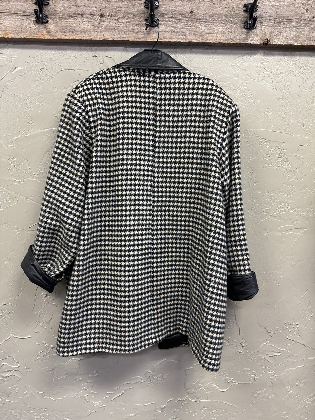 Vtg 80s Capri Open-Front Coat