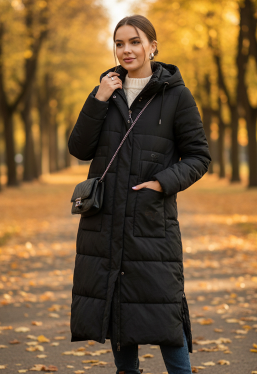 WAN FULL LENGTH PUFFER COAT