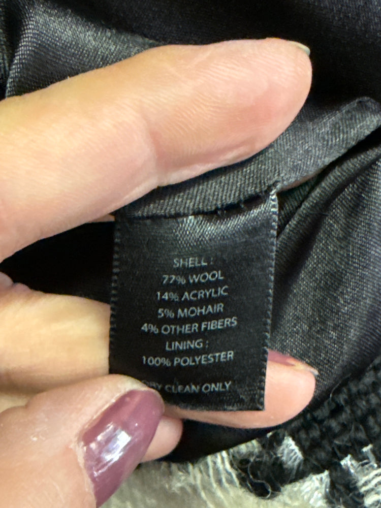 WHBM TWEED WOOL PEA COAT