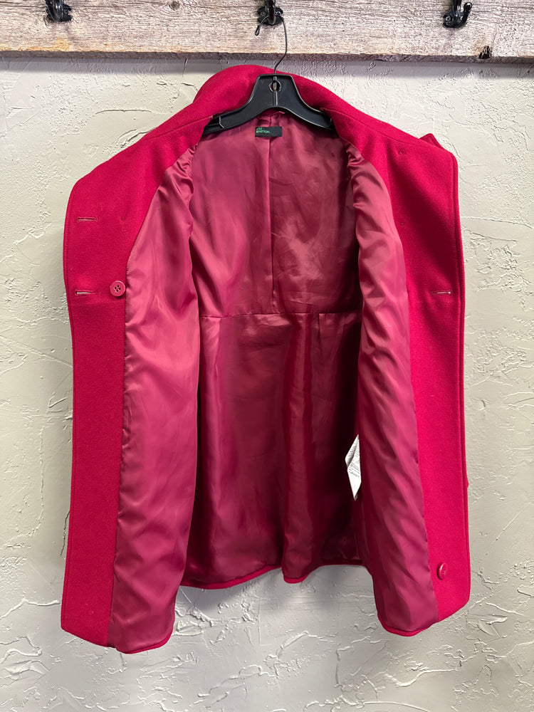 BENETTON WOOL BLEND COAT (org$225)