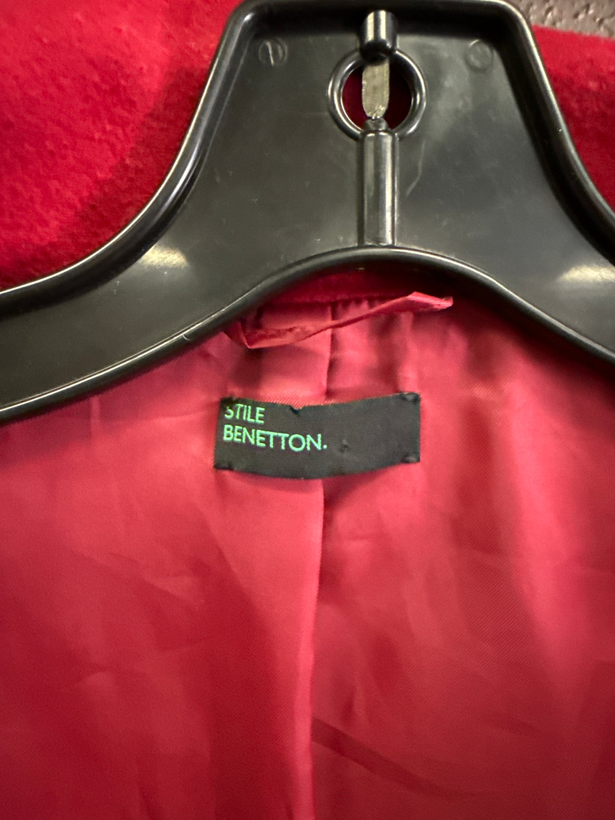 Benetton Wool Blend Coat (org$225)