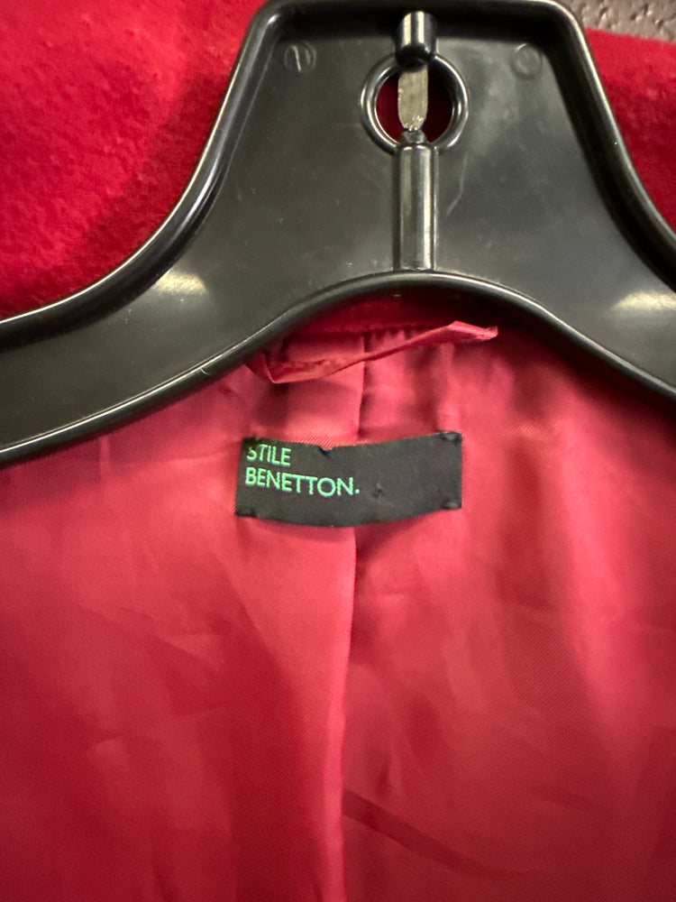 BENETTON WOOL BLEND COAT (org$225)